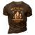 Only The Best Fathers Get Promoted To Zaidy 3D Print Casual Tshirt Brown