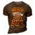 Opa Grandpa Gift I Never Dreamed I’D Be This Crazy Opa 3D Print Casual Tshirt Brown