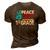 Peace Out 1St Grade Last Day Of School Teacher Girl Boy 3D Print Casual Tshirt Brown