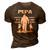 Pepa Grandpa Gift Pepa Best Friend Best Partner In Crime 3D Print Casual Tshirt Brown