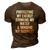 Protecting My Energy Drinking My Water & Minding My Business 3D Print Casual Tshirt Brown