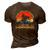 The Best Dads Have Daughters Who Ride Snowmobiles Riding 3D Print Casual Tshirt Brown