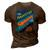 The Mannister The Man Who Can Become A Bannister 3D Print Casual Tshirt Brown
