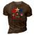 Time To Get Star Spangled Hammered 4Th Of July Drinking Gift 3D Print Casual Tshirt Brown