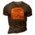 Toasted Slice Of Toast Bread 3D Print Casual Tshirt Brown