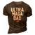 Ultra Maga Dad Ultra Maga Republicans Dad 3D Print Casual Tshirt Brown
