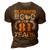 Vintage Blessed By God For 81 Years Happy 81St Birthday 3D Print Casual Tshirt Brown