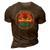 Vintage Mega Pint Brewing Co Happy Hour Anytime Hearsay 3D Print Casual Tshirt Brown