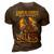 Welder Clothes For Men Funny Welding V2 3D Print Casual Tshirt Brown