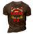 Who Needs Santa When You Have Pa Christmas Gifts 3D Print Casual Tshirt Brown