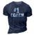1 Coach - Number One Team Gift Tee 3D Print Casual Tshirt Navy Blue