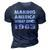 1963 Birthday Making America Great Since 1963 3D Print Casual Tshirt Navy Blue