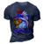 4Th July Throwing Stones Merch Murica T-Shirt 3D Print Casual Tshirt Navy Blue