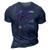 97 Years Old Awesome Floral 1925 97Th Birthday Gift 3D Print Casual Tshirt Navy Blue