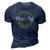 A Mega Pint Brewing Co Hearsay Happy Hour Anytime Tee 3D Print Casual Tshirt Navy Blue