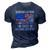 American Flag With Inflation Graph Funny Biden Flation 3D Print Casual Tshirt Navy Blue
