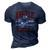 Argyle Eagles Fb Player Vintage Football 3D Print Casual Tshirt Navy Blue