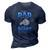 Being A Dad Is An Honor Being A Pappy Is Priceless 3D Print Casual Tshirt Navy Blue