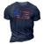 Bigfoot American Flag Sasquatch 4Th July Gift 3D Print Casual Tshirt Navy Blue