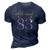 Blessed By God For 83 Years Old Birthday Party 3D Print Casual Tshirt Navy Blue