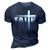 Christian Faith & Cross Christian Faith & Cross 3D Print Casual Tshirt Navy Blue