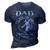 Father Grandpa Dadthe Bowhunting Legend S73 Family Dad 3D Print Casual Tshirt Navy Blue