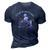 Father Of Nightmares Essential 3D Print Casual Tshirt Navy Blue
