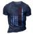 Fathers Day Best Dad Ever With Us 3D Print Casual Tshirt Navy Blue