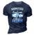 Funny Godmother And Godson Best Friends Godmother And Godson 3D Print Casual Tshirt Navy Blue