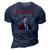 Funny Joe Biden Happy Easter Ugly Christmas 3D Print Casual Tshirt Navy Blue