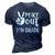 Happy Last Day Of School Retro Peace Out 7Th Grade 3D Print Casual Tshirt Navy Blue