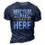 Have No Fear Holston Is Here Name 3D Print Casual Tshirt Navy Blue