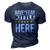 Have No Fear Kittle Is Here Name 3D Print Casual Tshirt Navy Blue