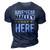 Have No Fear Malley Is Here Name 3D Print Casual Tshirt Navy Blue