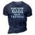 Hipster Fathers Day Gift For Men Awesome Dads Have Tattoos 3D Print Casual Tshirt Navy Blue