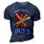 Hot Cross Buns V2 3D Print Casual Tshirt Navy Blue
