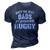 Huggy Grandpa Gift Only The Best Dads Get Promoted To Huggy 3D Print Casual Tshirt Navy Blue