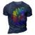 Human Sunflower Lgbt Tie Dye Flag Gay Pride Proud Lgbtq 3D Print Casual Tshirt Navy Blue