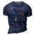 Hunting Most Important Call Me Dad 3D Print Casual Tshirt Navy Blue