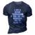 I Am A Bomb Technician If You See Me Running On Back 3D Print Casual Tshirt Navy Blue