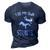I Do My Own Stunts Get Well Funny Horse Riders Animal 3D Print Casual Tshirt Navy Blue