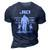 Jid Grandpa Gift Jid Best Friend Best Partner In Crime 3D Print Casual Tshirt Navy Blue
