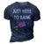 Just Here To Bang 4Th July American Flag - Independence Day 3D Print Casual Tshirt Navy Blue