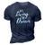 Just Living The Dreaminspirational Quote 3D Print Casual Tshirt Navy Blue