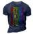 Kindness Equality Love Lgbtq Rainbow Flag Gay Pride Month 3D Print Casual Tshirt Navy Blue