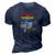 Lgbt Pride Daddy Tiger Rainbow Best Dad Ever Fathers Day 3D Print Casual Tshirt Navy Blue
