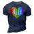 Lgbtq Ally For Gay Pride Men Women Children 3D Print Casual Tshirt Navy Blue