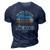 Man Myth Legend Dad Pond Hockey Player 3D Print Casual Tshirt Navy Blue