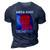 Mega King Usa Flag Proud Ultra Maga Trump 2024 Anti Biden 3D Print Casual Tshirt Navy Blue