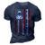 Mens 4Th Of July Us Flag Doctor Dad Fathers Day Gift 3D Print Casual Tshirt Navy Blue